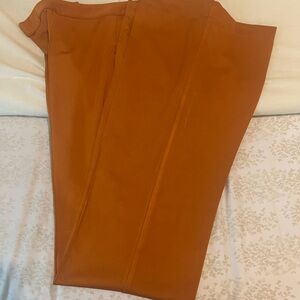 Fashion Nova Women's Orange Trousers